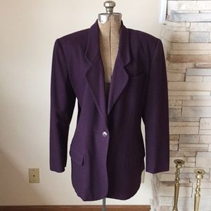 Lands End Plum Jacket